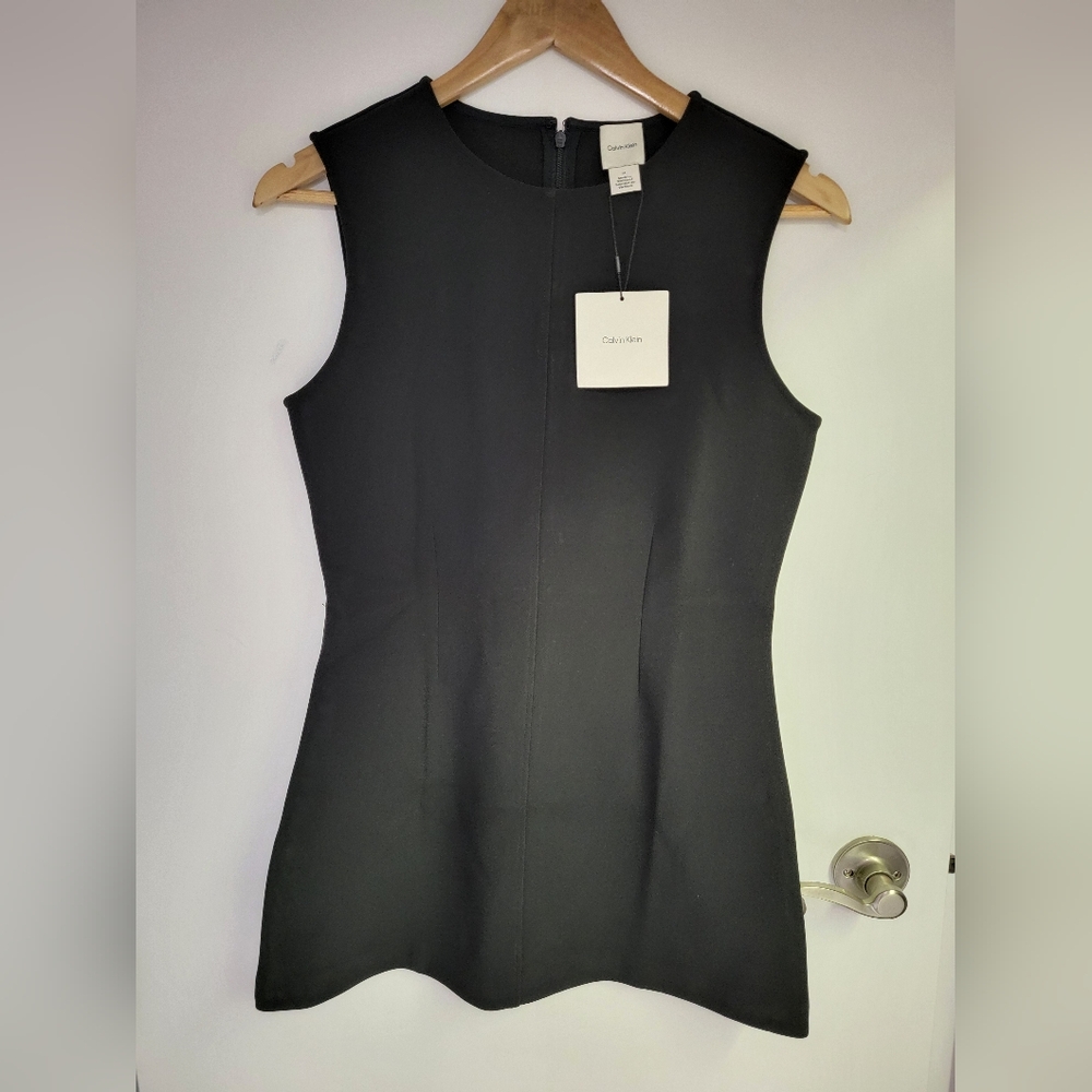 Calvin Klein Black Sleeveless Top